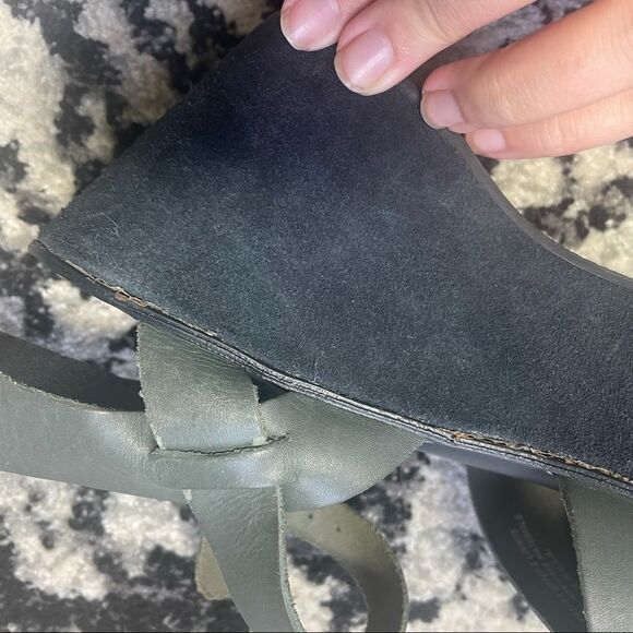 Kork Ease Grey Ava Wedges - Picture 3 of 8